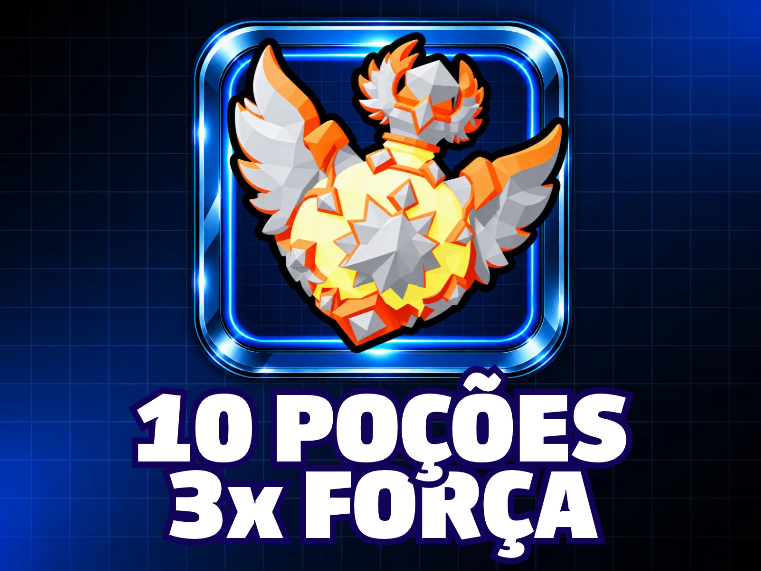 10 Poções - 3x Força