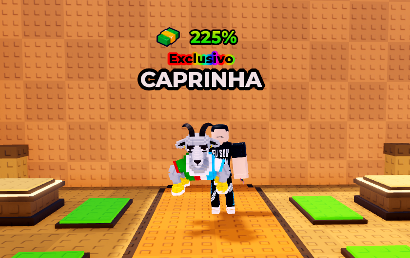 Caprinha 225% - Exclusivo Raro