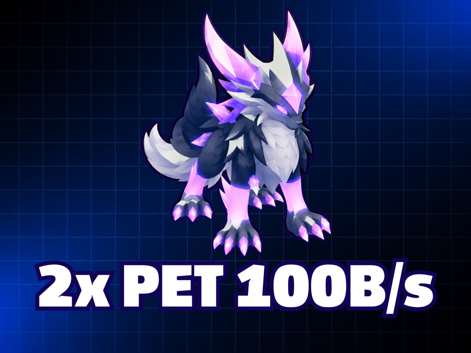 2x Pet Gigante 100B/s - Ultima Área