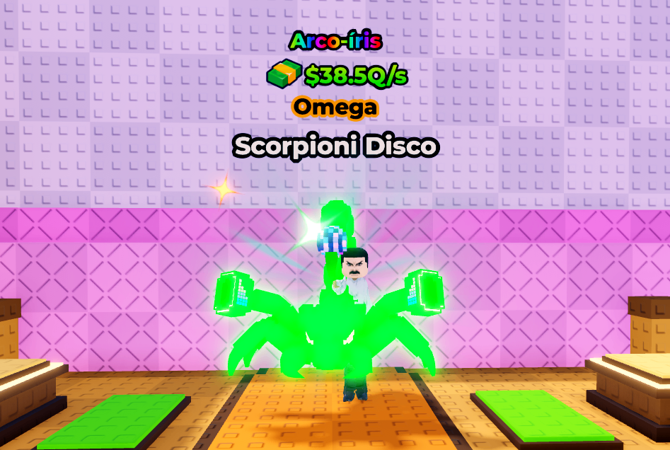 Scorpioni Disco Rainbow - 38.5Q/s Omega