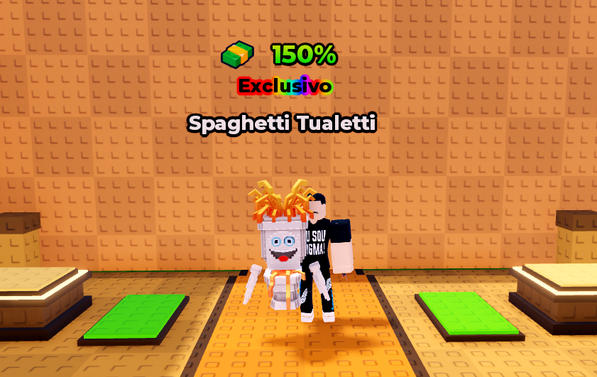 Spaghetti Tualetti 150% - Exclusivo Raro