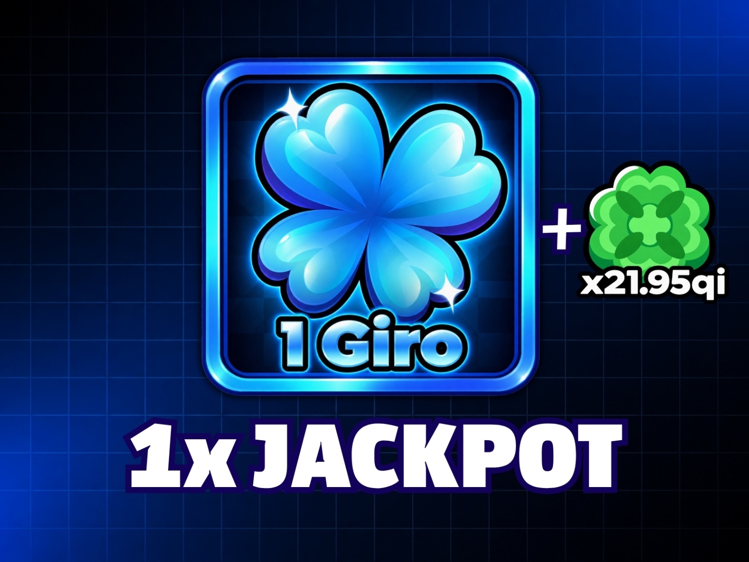 x1 Jackpot Spin + Giro Com Luck Maxima