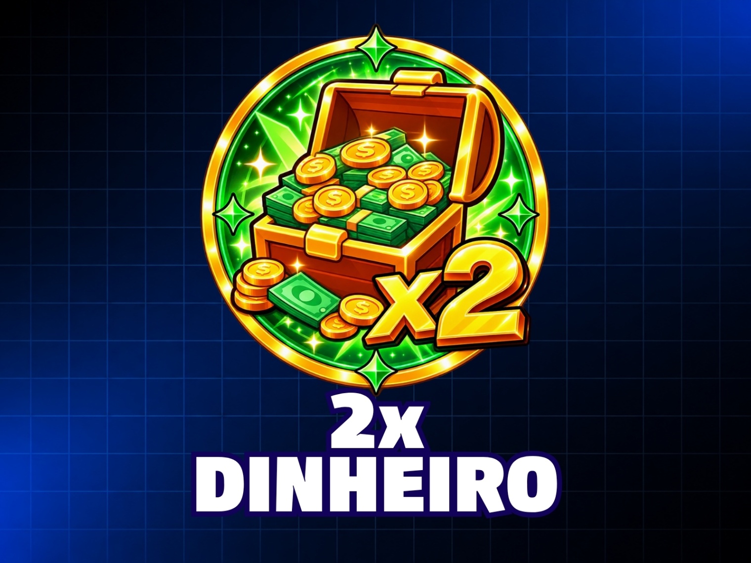 2X DINHEIRO- 450 ROBUX